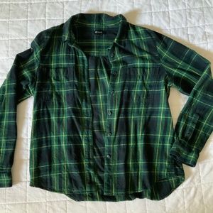 Madewell flannel shirt